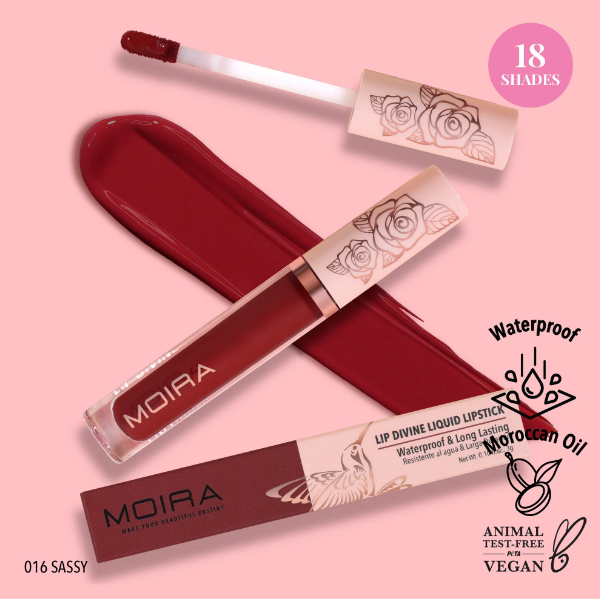 Moira Labial Liquido A Prueba De Agua Sassy 3Gr