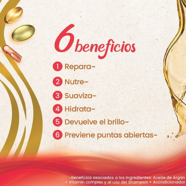 Nutrirepara Max Acondicionador Argan Sin Sal 550Ml - Imagen 3