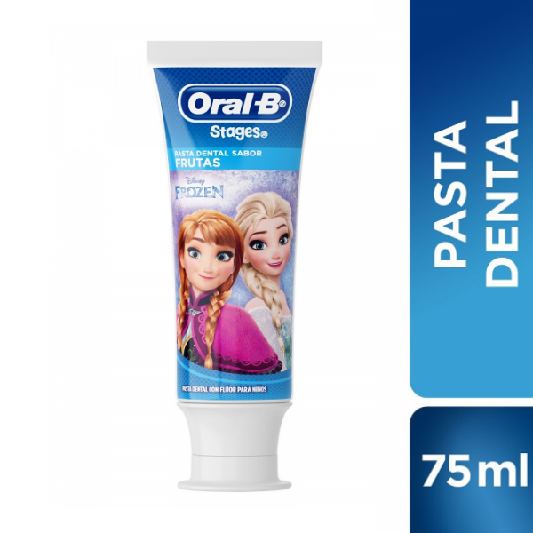 Oral-B Crema Dental Kids Frozen Sabor Frutas 100Gr