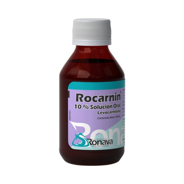 Rocarnin L-Carnitina 10% Solución Oral X 180Ml Ronava