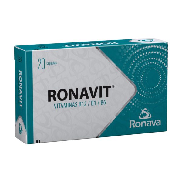 Ronavit Complejo B X 20 Cápsulas Ronava