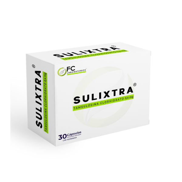 Sulixtra Tamsulosina 0.4 X 30 Cápsulas Fc Pharma