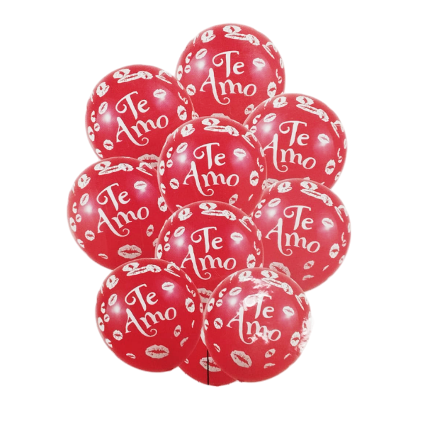 Sweet Smile Balloons Globos X 10 Unidades