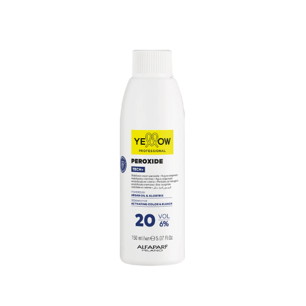 Yellow Agua Oxigenada Estabilizada 20 Volumen 150Ml