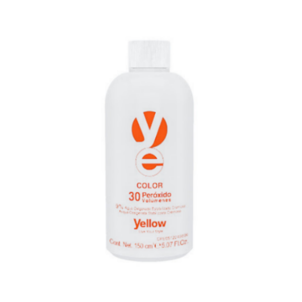 Yellow Agua Oxigenada Estabilizada 30 Volumen 150Ml