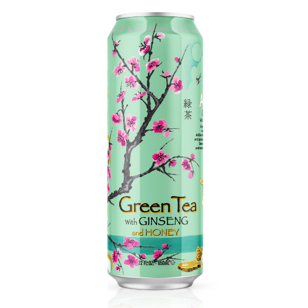 Arizona Green Tea Ginseng And Honey 650Ml.