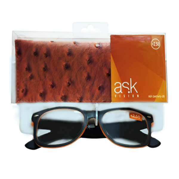 Ask Lente De Lectura Estuche +2.50