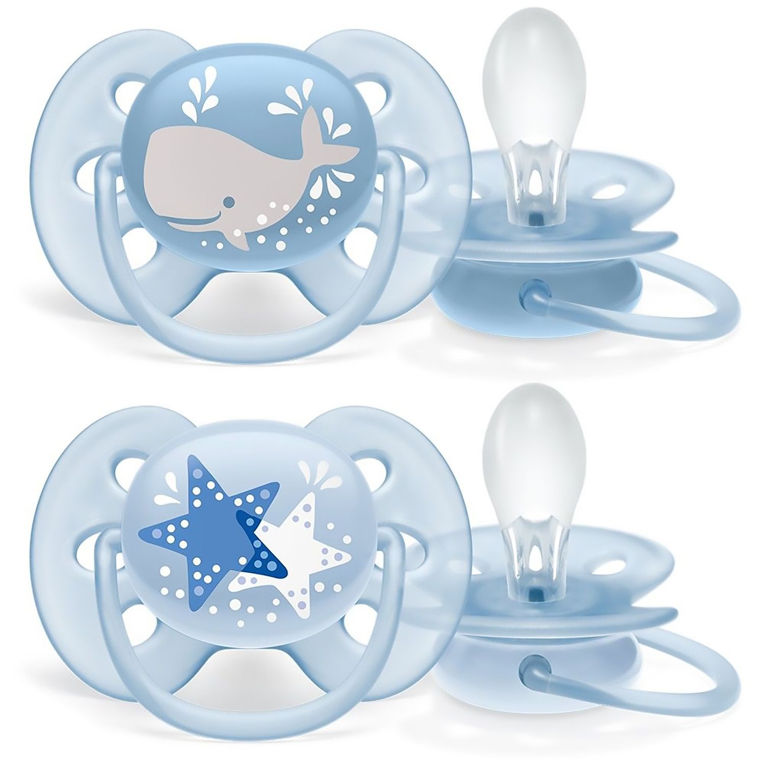 Avent Chupon Ultra Soft Niño 6-18M X 2 Unidades - Imagen 2