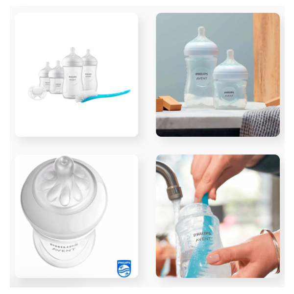 Avent Tetero Set De Recien Nacido Anticolico - Imagen 2