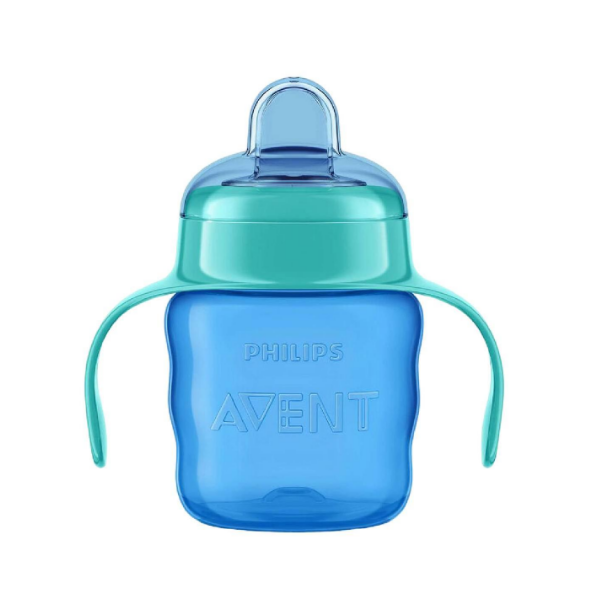 Avent Vaso Con Boquilla Blanda 200Ml 6M+ Azul - Imagen 2