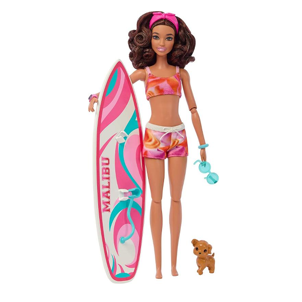Barbie/Ken Tabla De Surf X Muñeco+11Piezas Mattel - Imagen 4