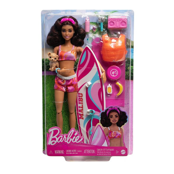 Barbie/Ken Tabla De Surf X Muñeco+11Piezas Mattel - Imagen 6
