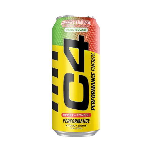 C4 Performance Energy Drink Cherry Limeade Sin Azúcar 473Ml