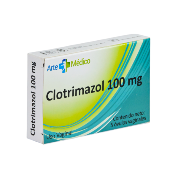 Clotrimazol 100Mg X 5 Óvulos Arte Médico
