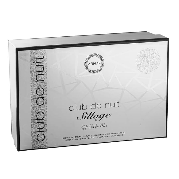 Club De Nuit Sillage Set Para Hombre 4 Piezas