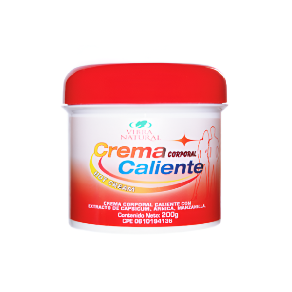 Crema Caliente Corporal 200Gr