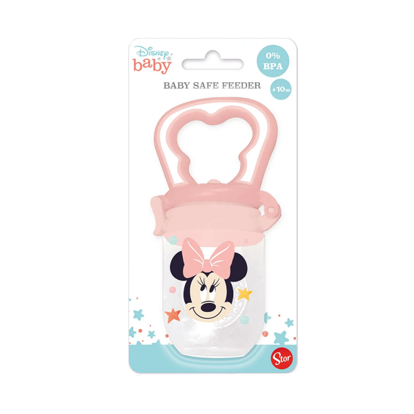 Disney Baby Alimentador Seguro Para Bebes Minnie +10M