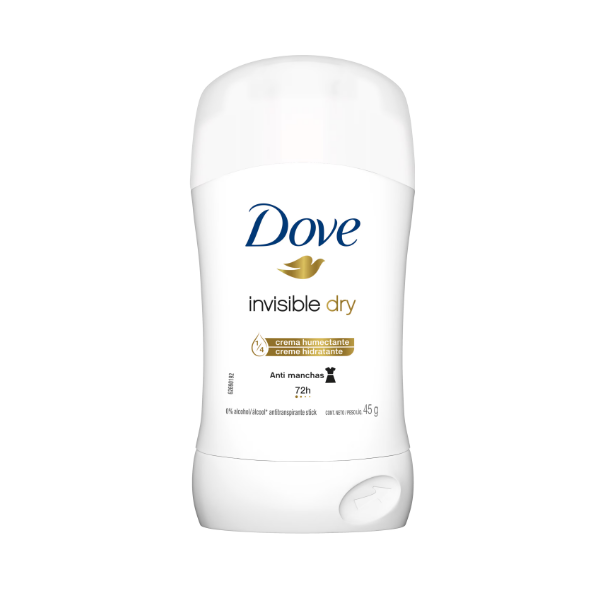 Dove Desodorante Barra Invisible Dry 50Ml.