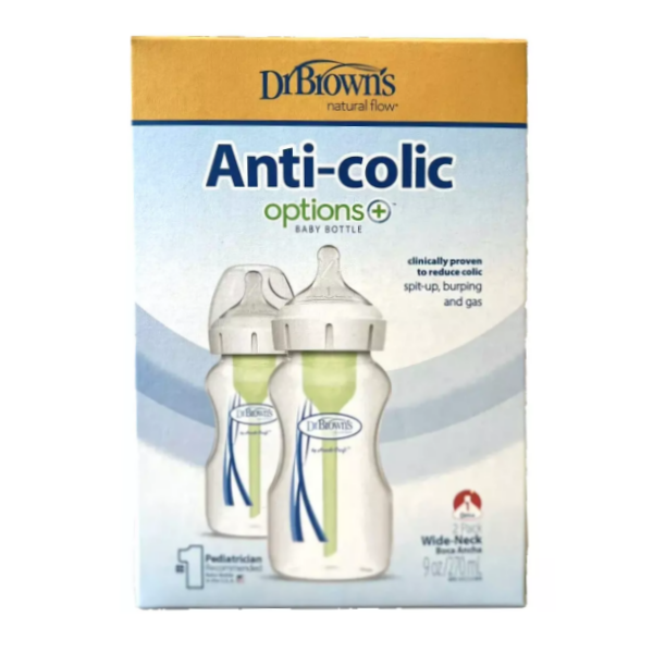 Dr Browns Tetero 9 Onzas 266Ml X 2 Unidades