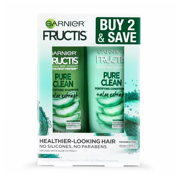 Garnier Fructis Pure Clean Set X 2 Unidades