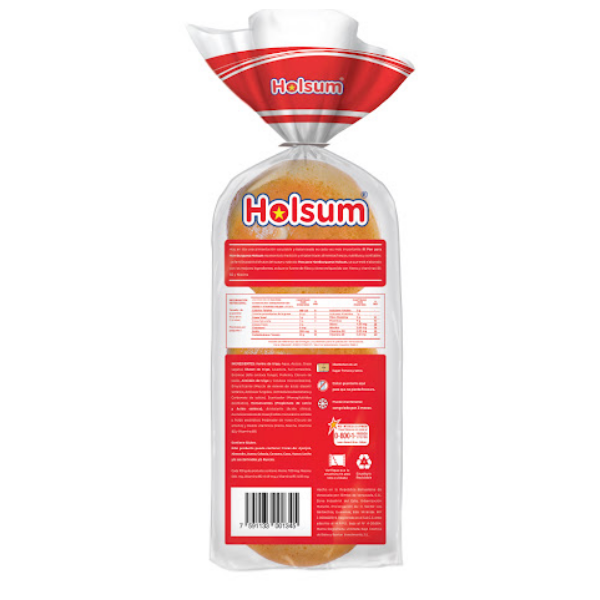 Holsum Pan Para Hamburguesa 360Gr - Imagen 2