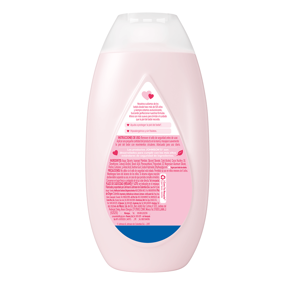 Johnsons Baby Loción Rosa 200Ml - Imagen 2