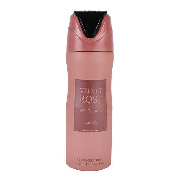 Lattafa Velvet Rose Perfumed En Aerosol 200Ml