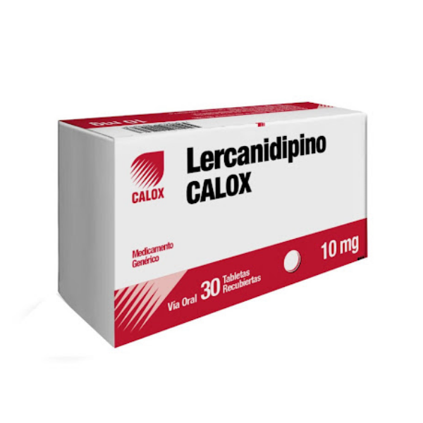 Lercanidipino 10Mg X 30Comprimidos Calox