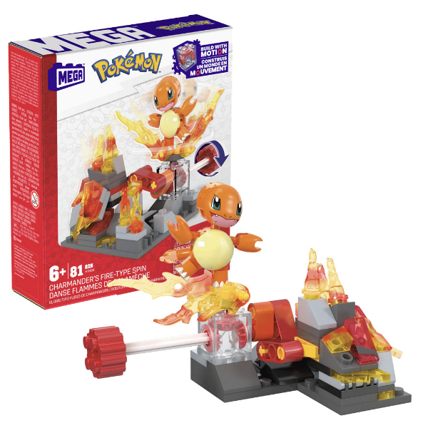 Mega Pokemon Lego Construir Un Monumento X 84 Piezas Mattel