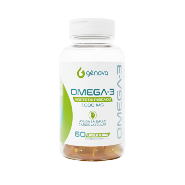 Omega 3 1000 Mg X 60 Capsulas Genova