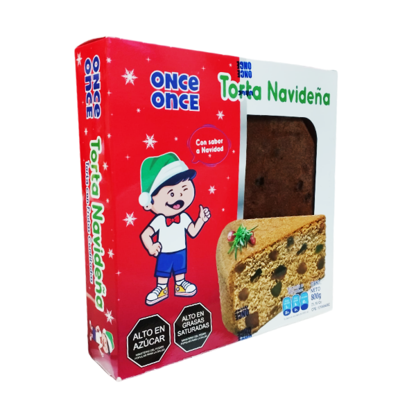 Once-Once Torta Navideña 800Gr.