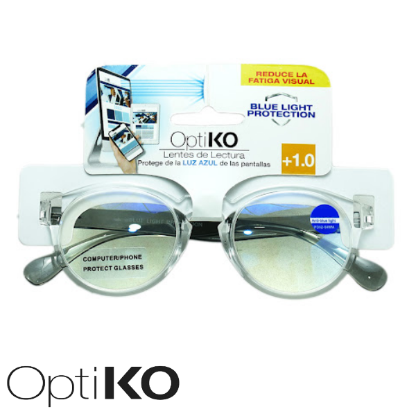 Optiko +1.0 Lentes De Lectura Luz Azul. Drp141091