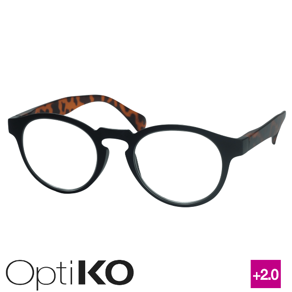 Optiko +2.0 Lentes De Lectura Black. Drp141091