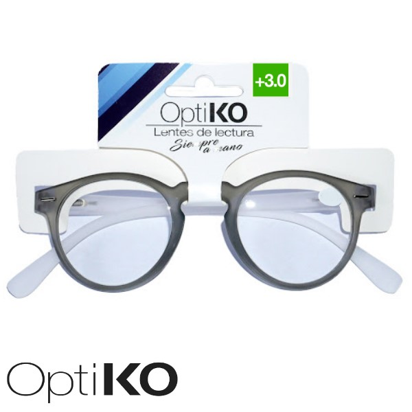 Optiko +3.0 Lentes De Lectura Grey. Drp12701B
