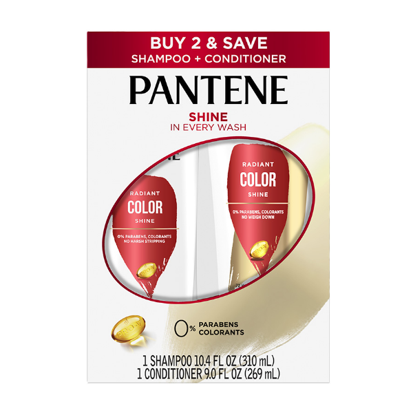 Pantene Radiant Color Shine Set X 2 Unidades