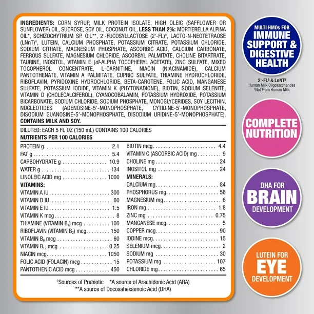 Parents Choice Sensitivity Premium Formula 0-12M 964G - Imagen 2