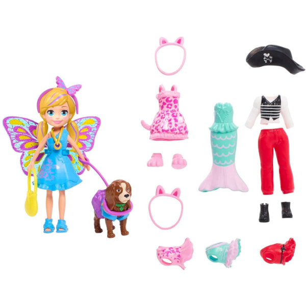 Polly Pocket Con Perro Fantasia Mattel - Imagen 4