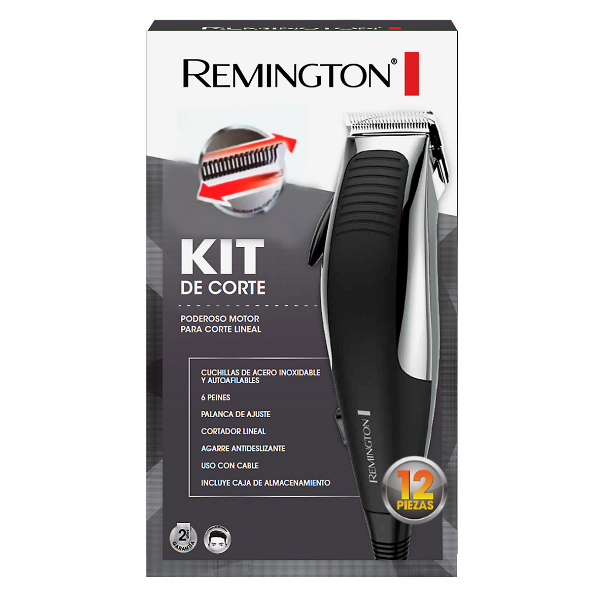 Remington Maquina Para Cortar Cabello Kit Corte