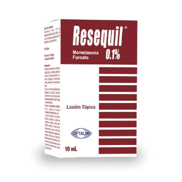 Resequil 0.1% Loción Tópica. X 10Ml. Oftalmi
