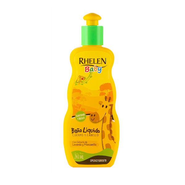 Rhelen Baby Baño Liquido Lavanda Manzanilla 240Ml