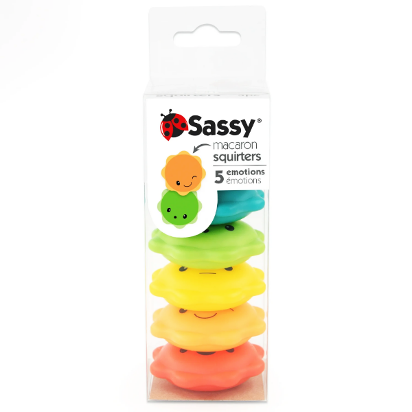 Sassy Macaron Squirters Juguete X 5 Unidades