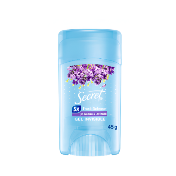 Secret Desodorante En Barra Gel Fresh Defense Ph Balanced Lavender 45Gr.