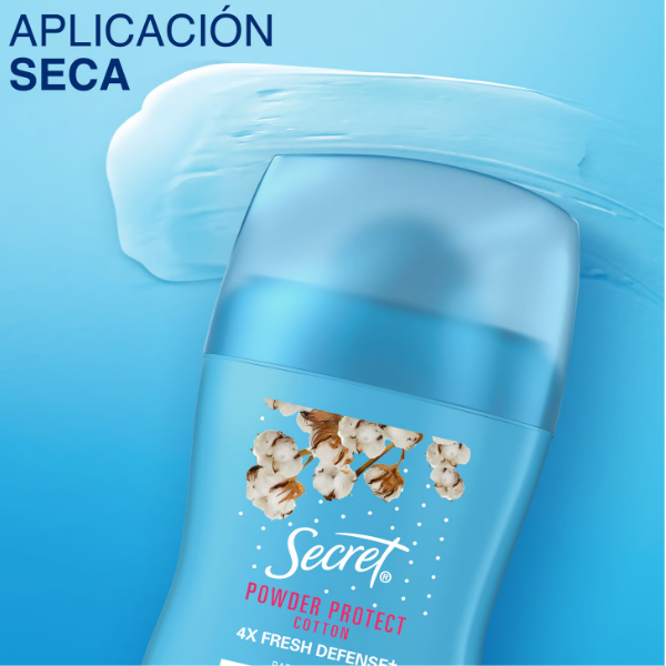 Secret Desodorante En Barra Powder Protect Cotton 45Gr. - Imagen 2