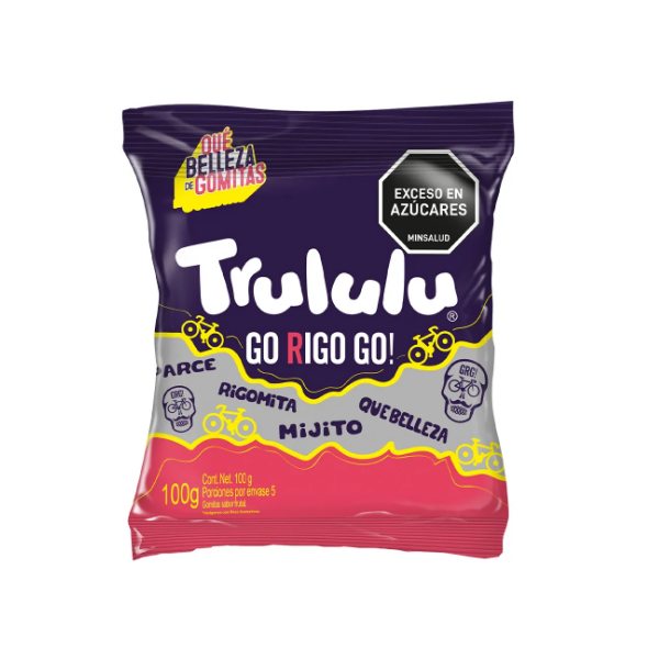 Trululu Gomitas Go Rigo Go 100Gr