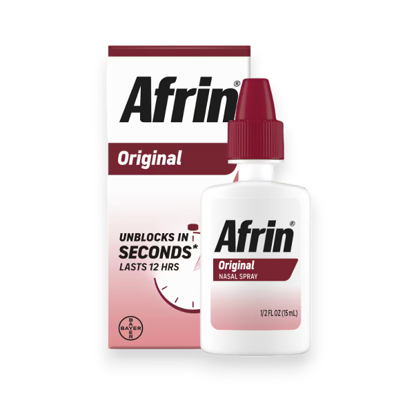 Afrin Solución Nasal Original Lasts 12 Horas X 15Ml