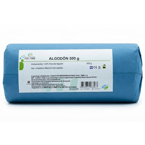 Algodon X 500Gr Rollo Full Time