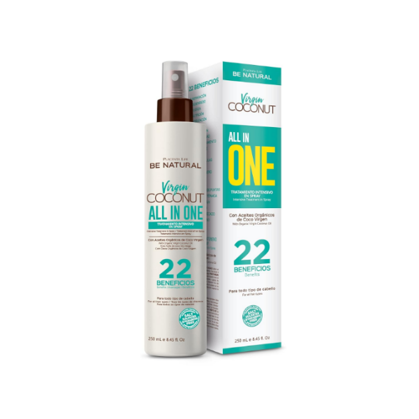 Be Natural Tratamiento Intensivo Aceite Coco 250Ml - Imagen 3
