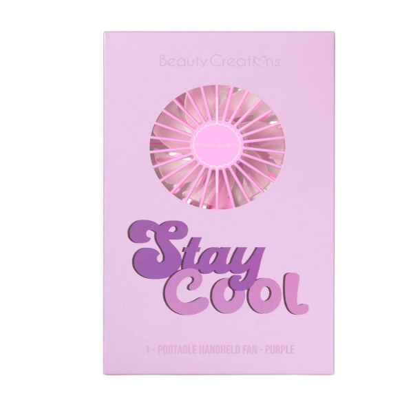 Beauty Creations Mini Ventilador Portatil Morado