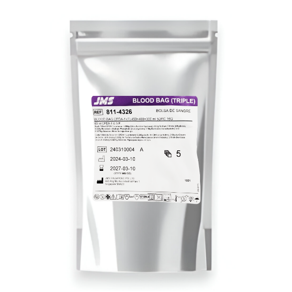 Bolsa De Sangre Triple Cpda-1 X 5 Unidades Jms