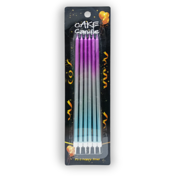 Cake Candles Velas De Cumpleaños X 6 Unidades SF8371-50